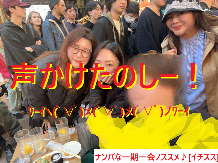 中学英語でOK！東京で外国人観光客をナンパ003